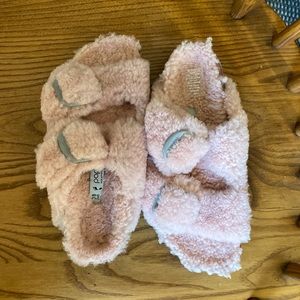 Papillio for Birkenstock for Anthropologie Shearling Sandals NIB HTF size 38